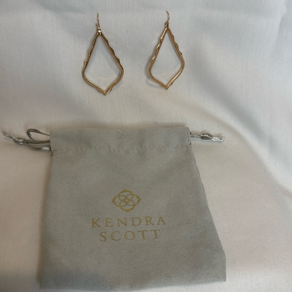 Kendra Scott Rose Gold Large drop earring - Picture 2 of 2